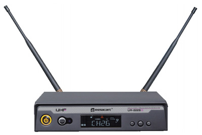 Sistema de micrófono inalámbrico de diversidad de antena UHF UR-222S