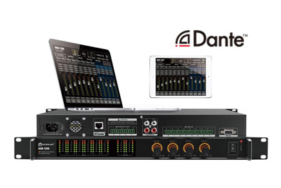 Mezclador automático de audio Dante DAM-128D